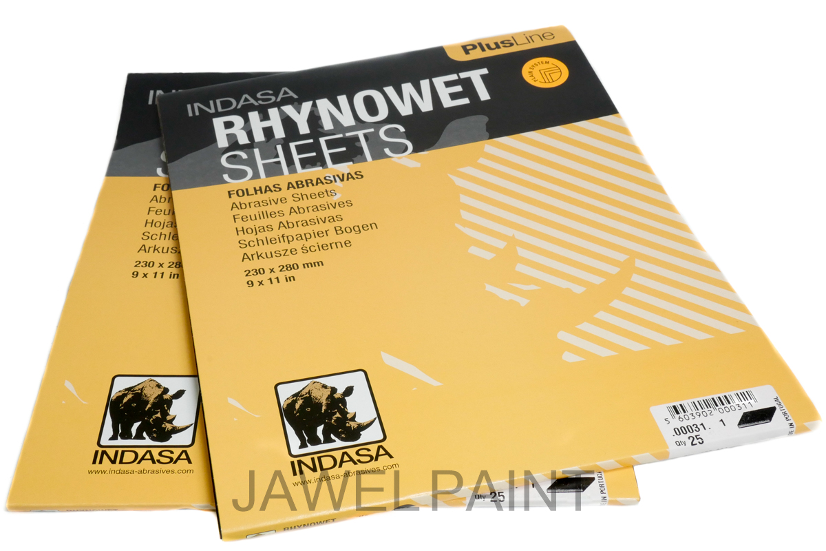 Indasa Rhynowet Wet & Dry Paper P1200 Grit PK25